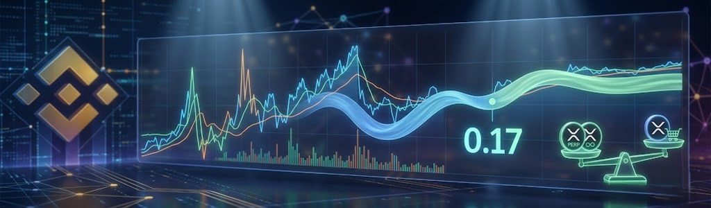  El indicador Z-Score de futuros de XRP en Binance se ubica en un nivel neutral de 0.17 