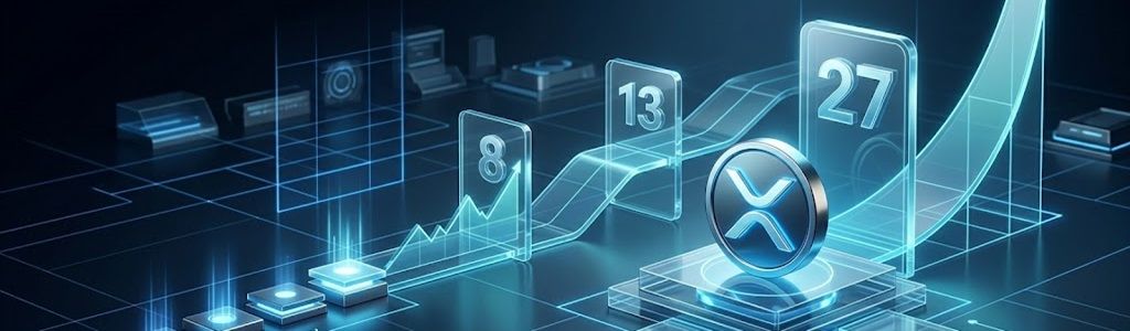 La corrección actual de XRP se extiende por 350 días y acumula un descenso del 70% desde su máximo histórico registrado en julio de 2025.