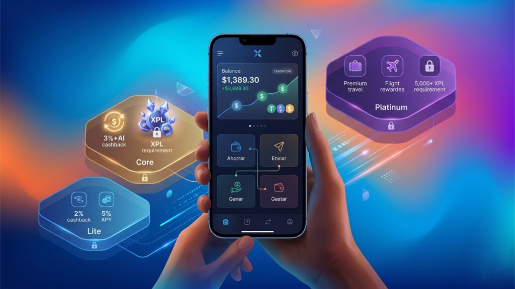 Plasma lanza Plasma One, su app bancaria de stablecoins con tarjeta Visa
