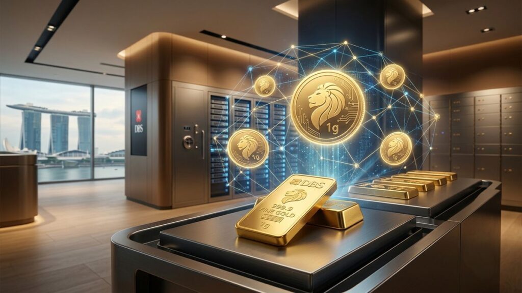 DBS Bank anuncia el lanzamiento de oro tokenizado para inversores minoristas en Singapur
