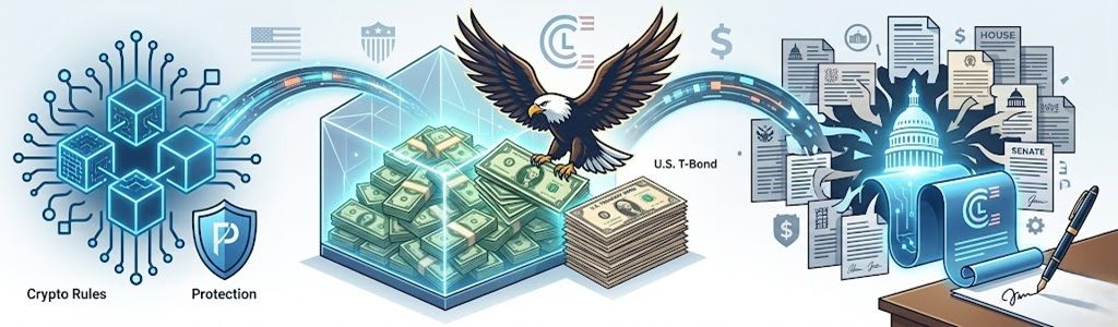 El senador estadounidense Tim Scott impulsó la Ley CLARITY