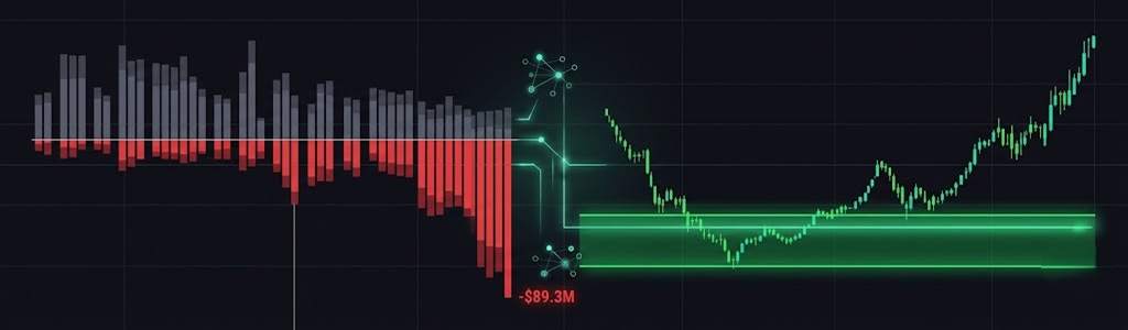  Las salidas de stablecoins en Binance alcanzaron los 89.3 millones de dólares negativos en recientes sesiones