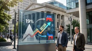 La adopción de criptomonedas en EE. UU. llega al 19%