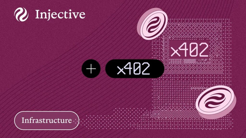 x402 Llega a Injective y Permite a los Agentes de IA Pagar Servicios de Forma Autónoma
