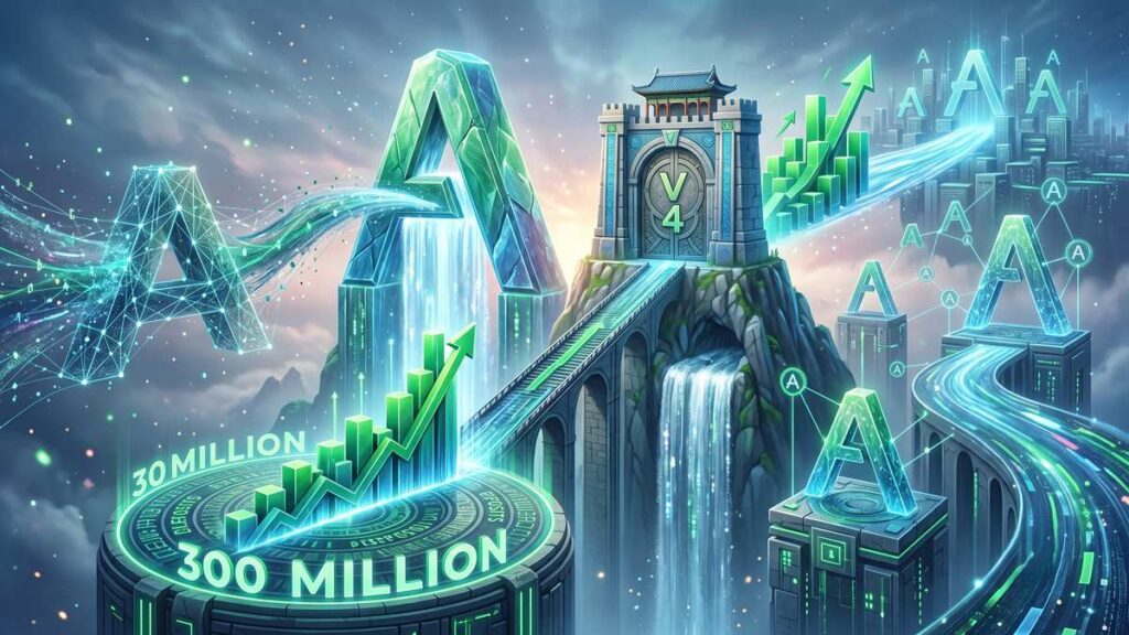 Aave V4 supera los 300 millones de dólares en depósitos en julio