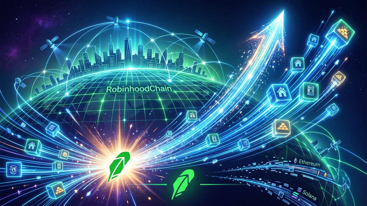 El volumen de transferencias de activos tokenizados en la red de Robinhood alcanzó $885,50 millones