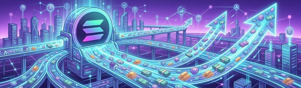 Activos tokenizados de Solana