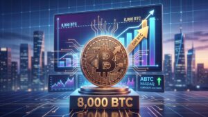 American Bitcoin Corp eleva sus reservas institucionales a 8.000 BTC--