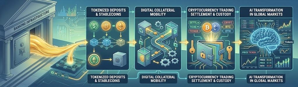 Bank of America nombra a nuevos líderes para su plataforma global de activos digitales e inteligencia artificial