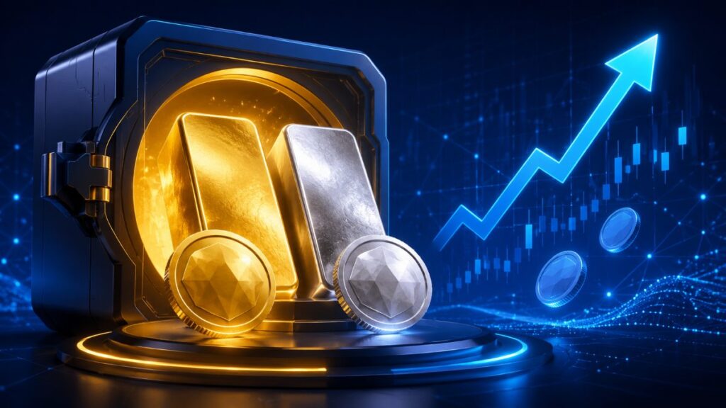 Binance lanza opciones de oro y plata liquidadas en USDT, con riesgo definido, vencimientos cortos y tarifas promocionales.