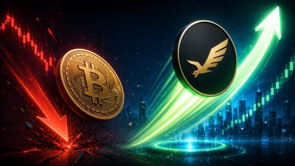 Bitcoin se estabiliza cerca de $65.000 mientras el impulso se enfría, pero WLFI sube más de 11% y destaca en un mercado lateral.