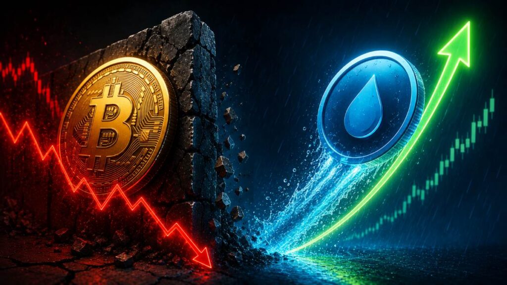 Bitcoin retrocede desde $67.000 mientras el petróleo reactiva temores inflacionarios; RAIN sube 6% y las altcoins vuelven a debilitarse.