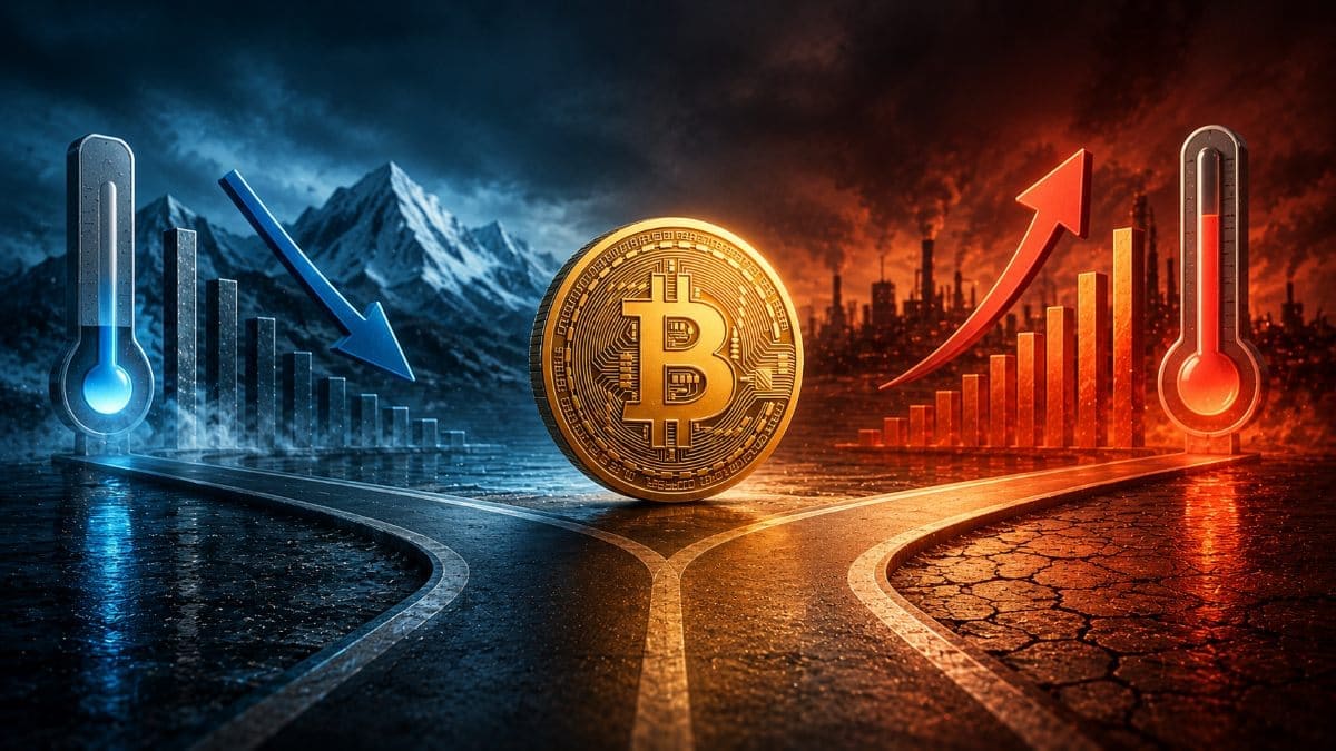 Bitcoin entra en una zona decisiva mientras menor inflación y flujos ETF más estables respaldan una prueba de $68,300.