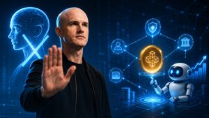 Brian Armstrong afirma que la IA aumentará la demanda cripto mientras Base, USDC y x402 impulsan más de 100 millones de pagos autónomos.