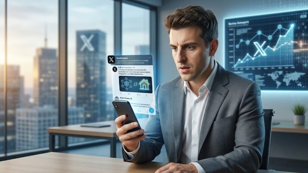El CEO de Airbnb, Brian Chesky, confirmó que su cuenta de X fue hackeada