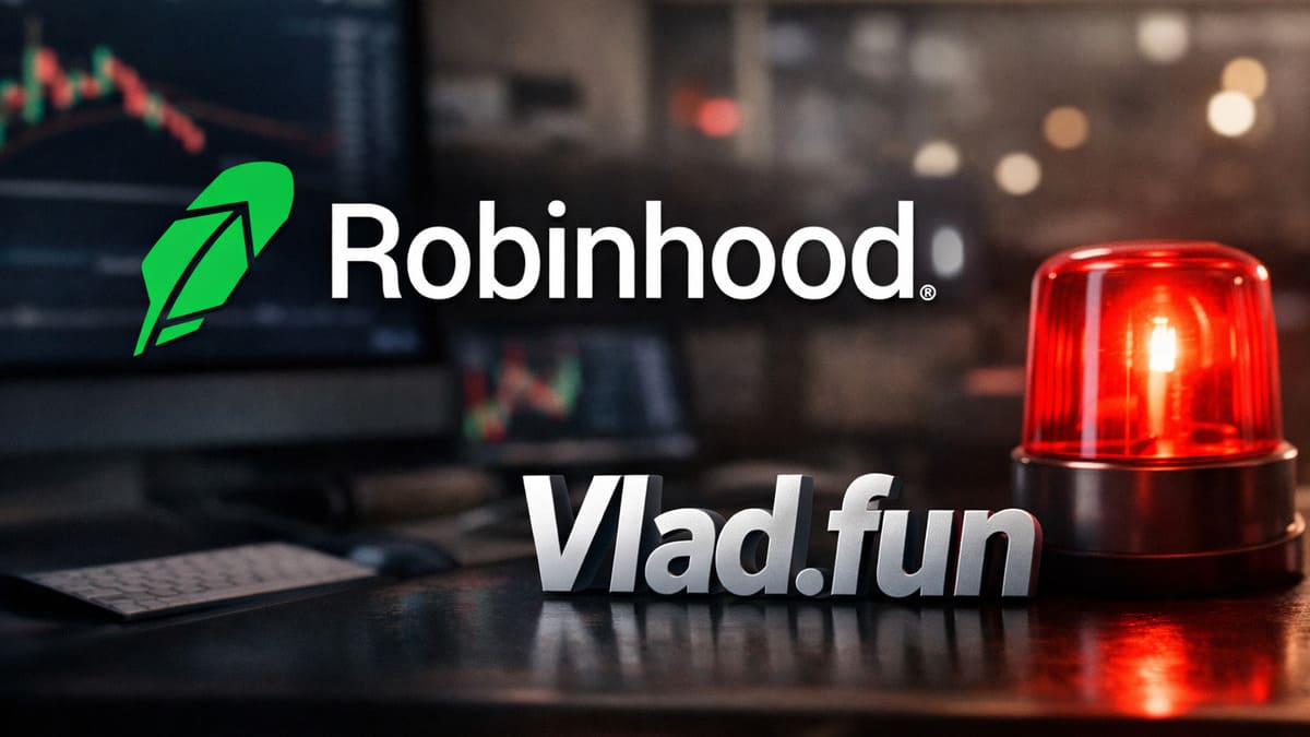 Vlad.fun, el Launchpad de Robinhood Chain, Suspende sus Operaciones tras Detectar un Grave Problema de Integridad Interna