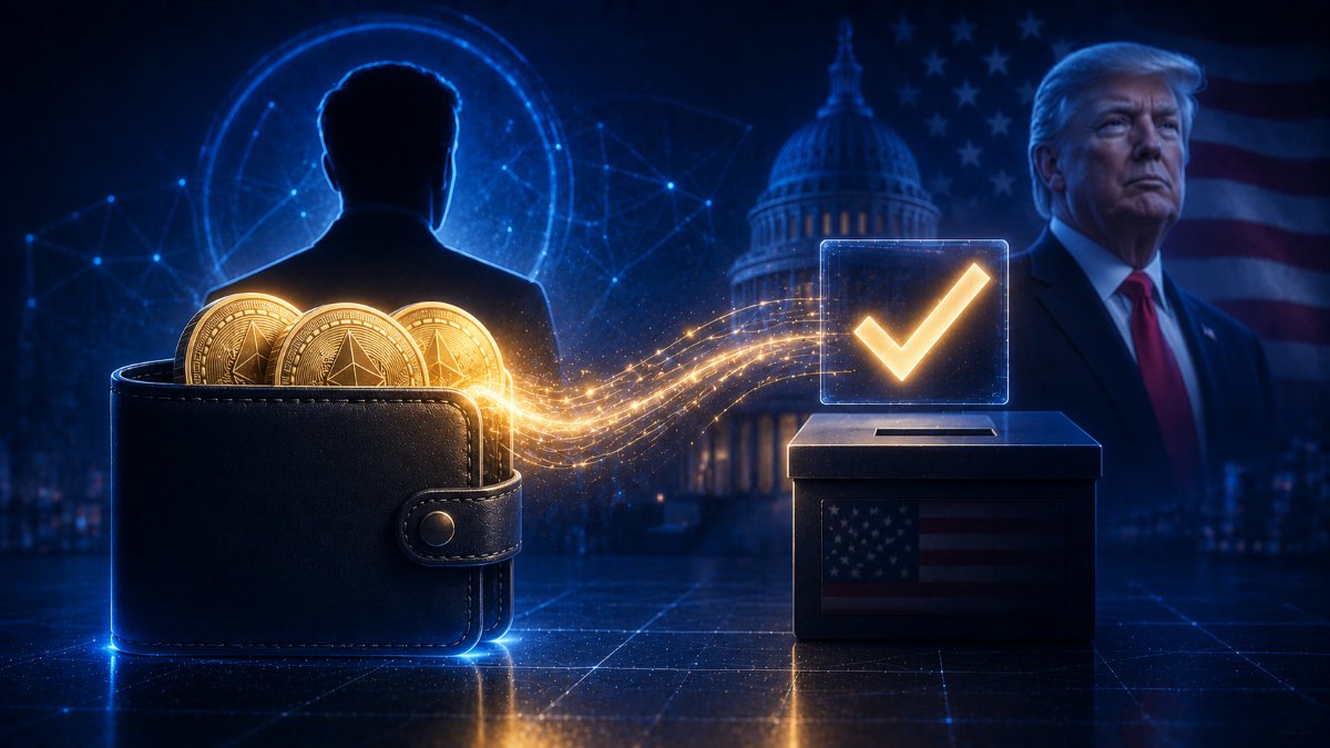 Cuenta de Polymarket recibió $8.8M de wallets desconocidas antes de ganar $4.46M con la victoria electoral de Trump.