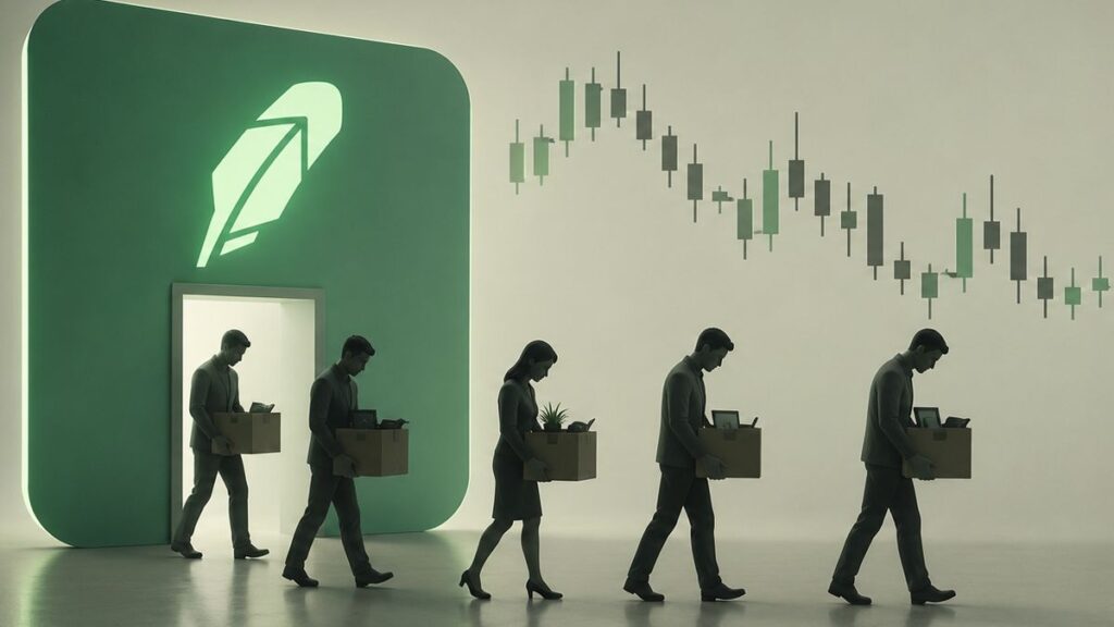 Despidos de Robinhood y su reflejo en mercado cripto actual