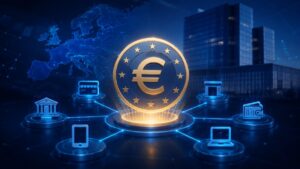 El BCE elige 36 proveedores para piloto del euro digital en 2027, con pruebas P2P, POS y comercio electrónico.