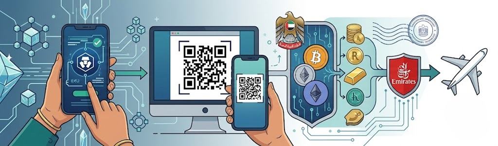 Emirates suma pagos con criptomonedas-