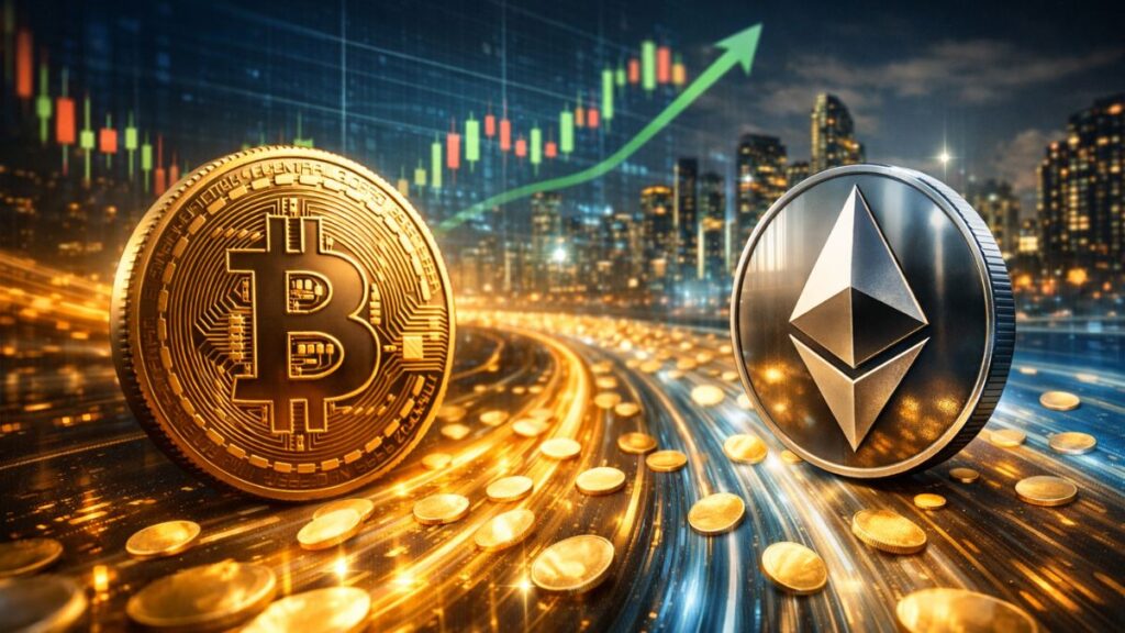 Los ETF de Bitcoin extienden su racha de cinco días de entradas, mientras los fondos de Ethereum impulsan su racha ganadora