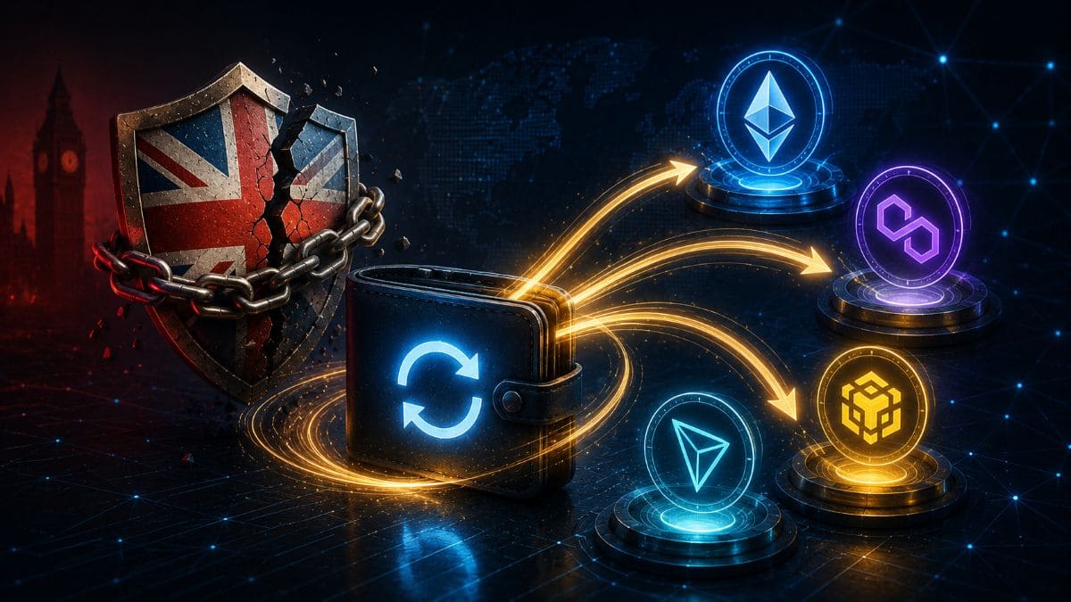 HTX rotó wallets tras sanciones británicas, obligando a reforzar el rastreo conductual en múltiples blockchains.