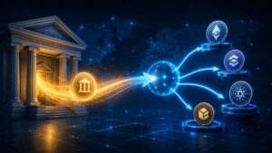 LayerZero y Keeta llevan depósitos bancarios tokenizados a Ethereum, Solana, Base y Keeta Network, con liquidaciones multidivisa en segundos.