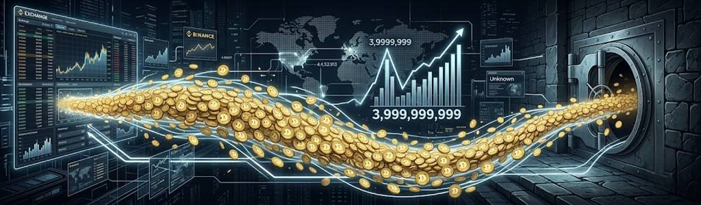 Movimiento masivo de ballenas de $3.990 millones de DOGE hacia Binance