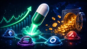 Pump.fun lidera volumen DEX entre cadenas mientras $ANSEM revive memecoins en Solana y se acercan desbloqueos de $PUMP por $135,7M.