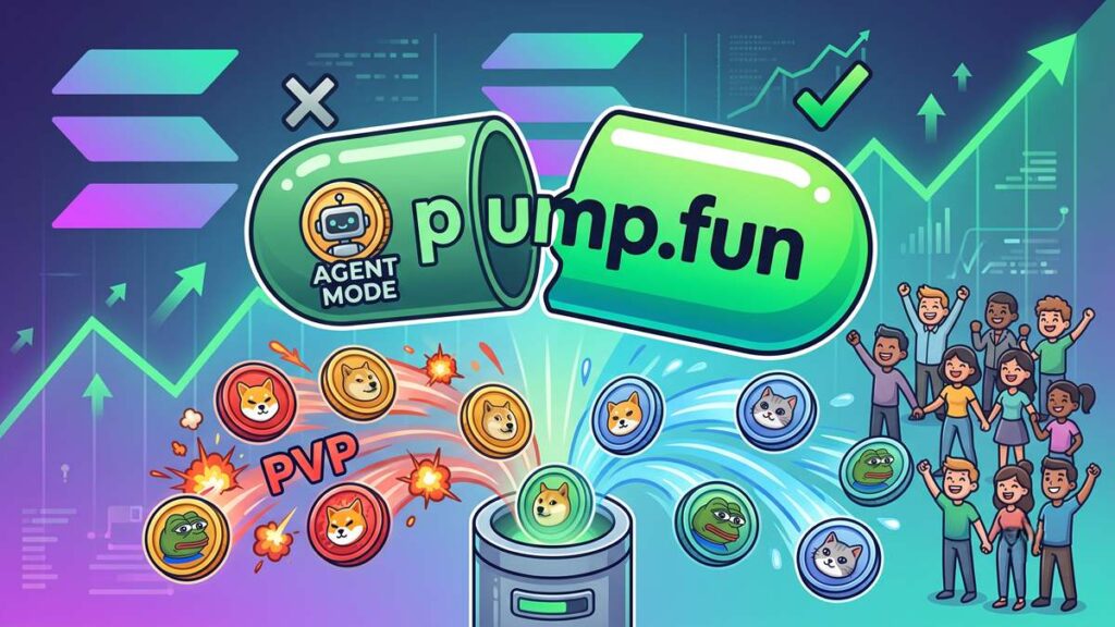 Pump.fun elimina el Agent Mode--