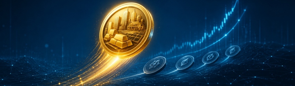 Los tokens RWA registraron en julio el mejor rendimiento medio entre las principales narrativas cripto, con 10.7%