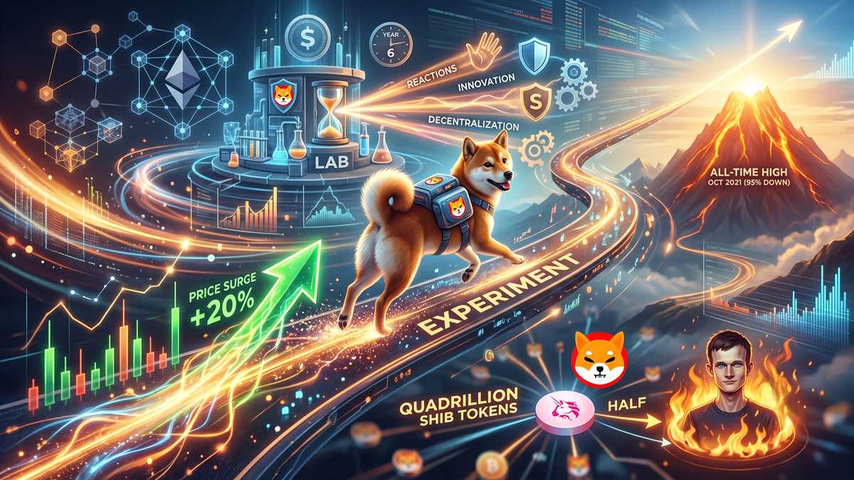 Shiba Inu acumula un alza del 20% semanal antes de su sexto aniversario