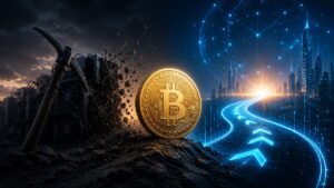 Binance explica por qué la minería de Bitcoin continuará después de 2140, cuando termine la emisión y las comisiones sostengan a los mineros.