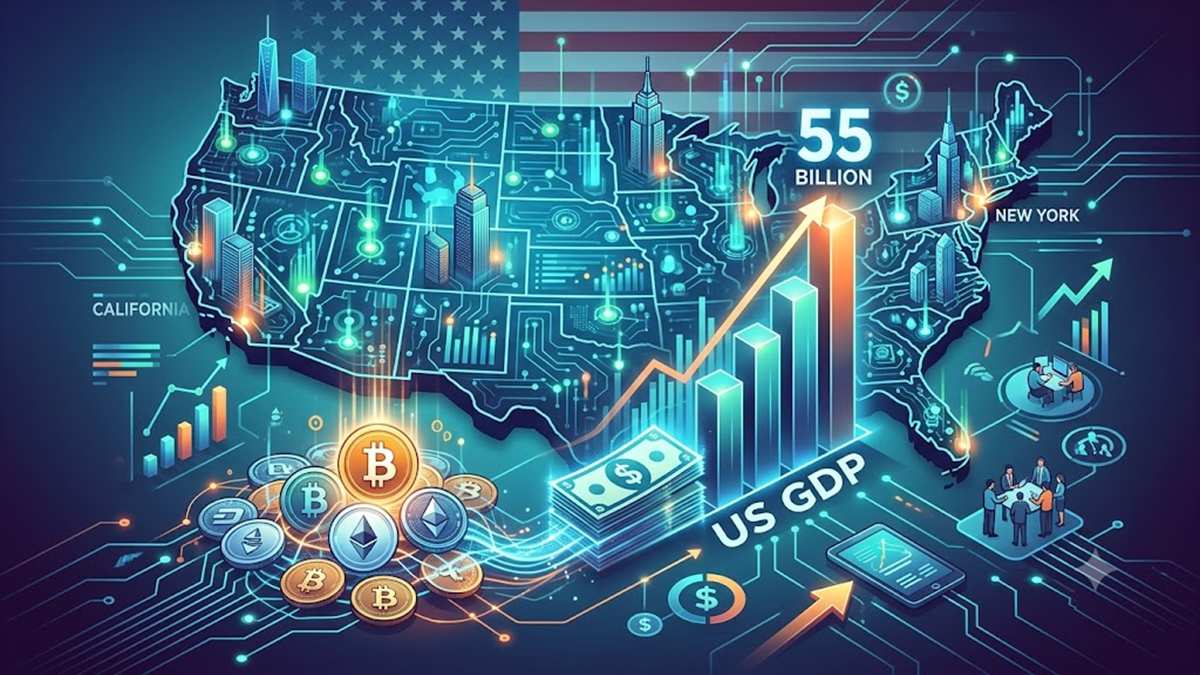 Nuevo Informe Revela El Impacto De $55 Mil Millones De Las Criptomonedas En La Economía De EE. UU.