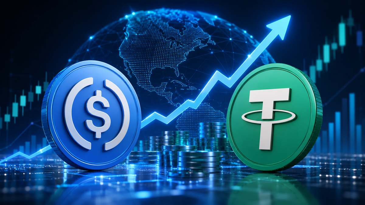 USDC Se Acerca A Tether En Medio Del Explosivo Crecimiento Del Trading De Stablecoins