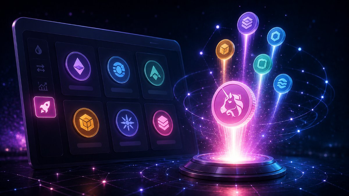 Uniswap lanza un hub beta para descubrir nuevos tokens de Robinhood Chain desde su aplicación web.