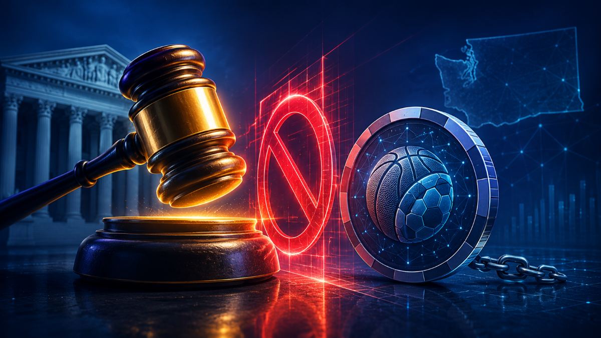 Tribunal de Washington bloquea contratos deportivos de Kalshi por posible juego ilegal mientras sigue el litigio.