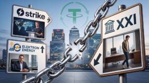 fusión de Twenty One Capital-