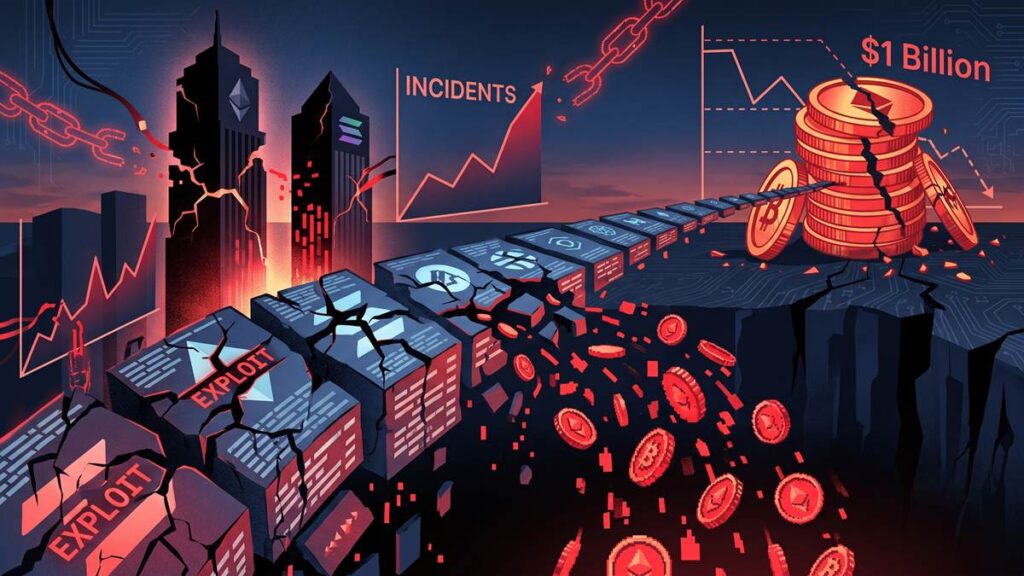 Los hackeos cripto superaron los 1.000 millones de dólares en la primera mitad de 2026