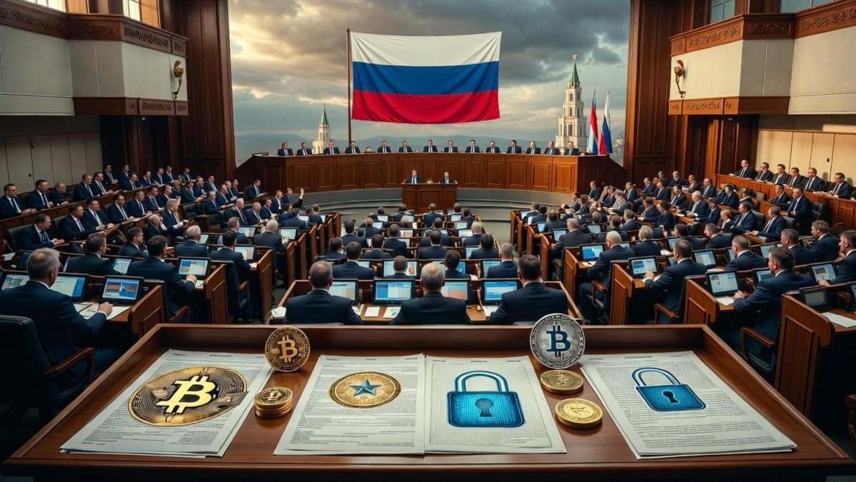 Parlamento de Rusia Aprueba una Ley Histórica para Regular el Mercado Cripto y la Envía a Putin para su Firma