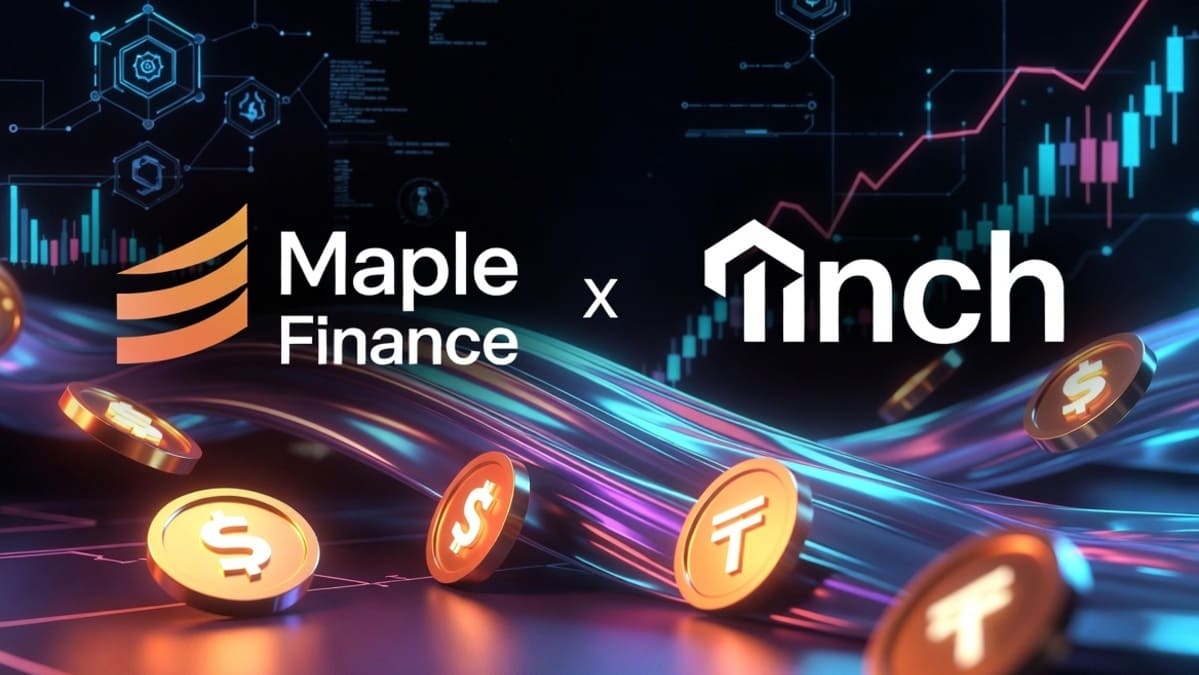 Los Tokens de Maple Llegan a 1inch con syrupUSDC y syrupUSDT para el Trading en DeFi