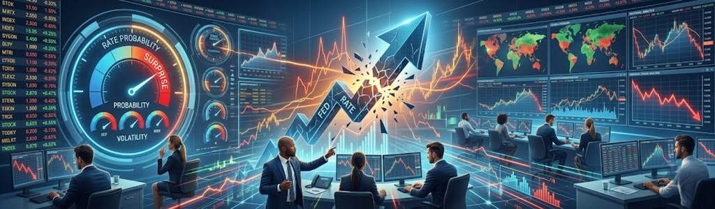 Los traders en Polymarket elevan al 26,65% la probabilidad de una subida de tasas de la Fed