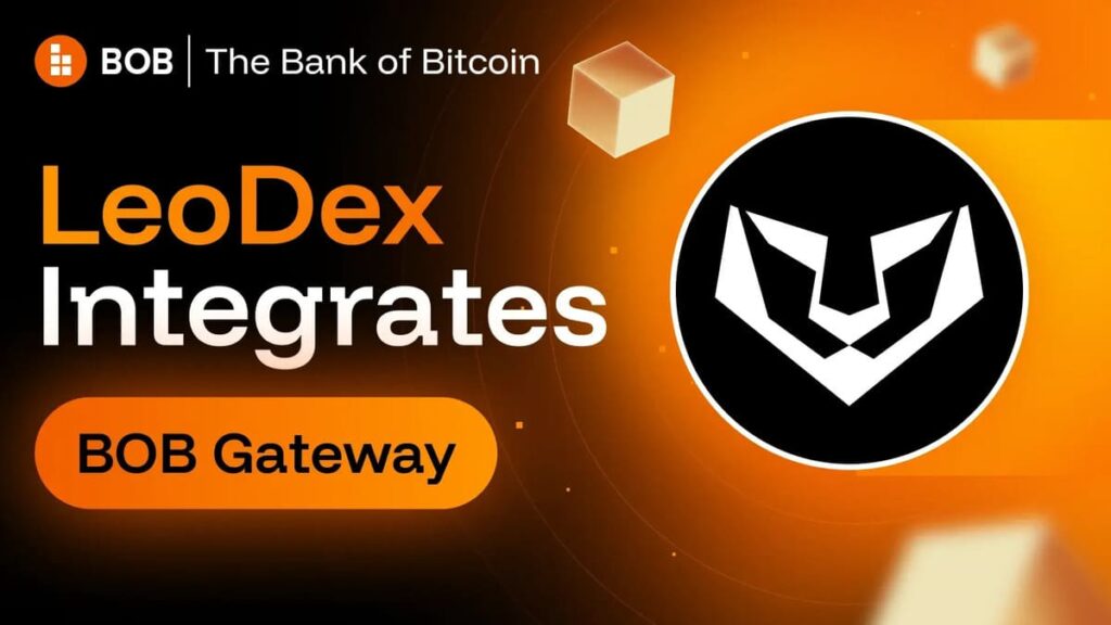 LeoDex Suma Swaps Nativos de BTC a través del BOB Gateway para Traders Cross-Chain