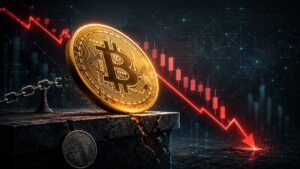 Bitcoin cae por debajo de $63.000 mientras regresan las salidas de los ETF y las posiciones largas apalancadas en Binance enfrentan mayor presión de liquidación.
