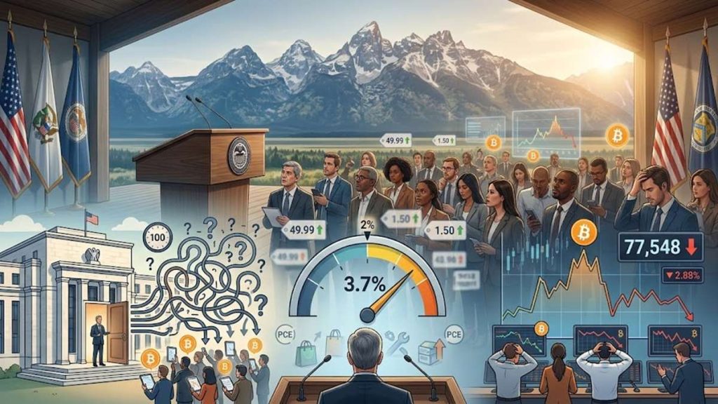 Los Traders De Bitcoin No Reciben Señales De Tasas En El Debut De Warsh En Jackson Hole