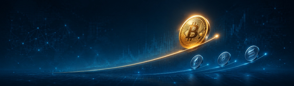 Bitcoin avanzó alrededor de 0.9% hacia $65,000