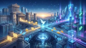 FalconX e Interstice Digital lanzaron un motor de intercambio que conecta Canton con Ethereum, Solana y Robinhood Chain