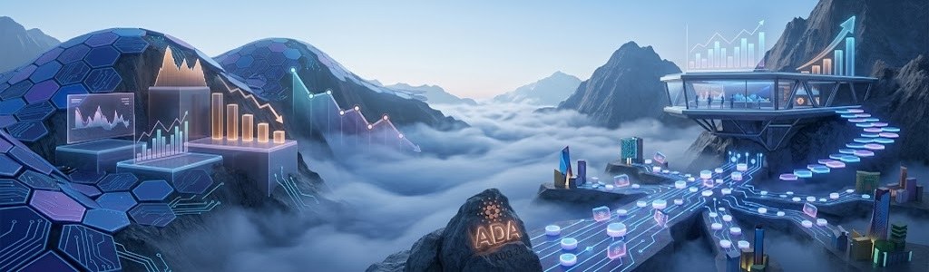 Cardano (ADA) cotiza en $0.21 tras caer un 16% desde su máximo semanal de $0.25,