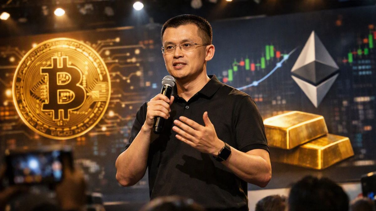 Changpeng Zhao afirma que Bitcoin podría superar al oro en el próximo ciclo alcista