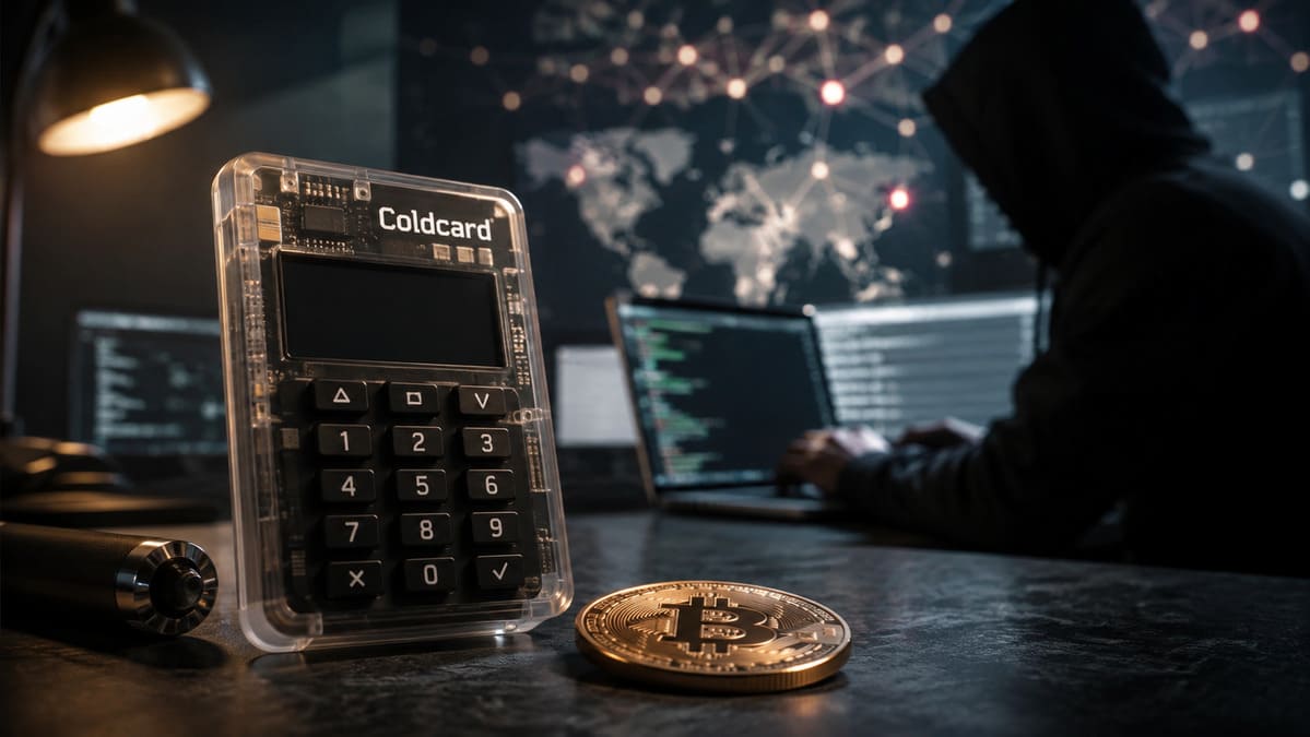 Pérdidas por el Hackeo de Coldcard son Inciertas Mientras los Investigadores Rastrean el Bitcoin Robado
